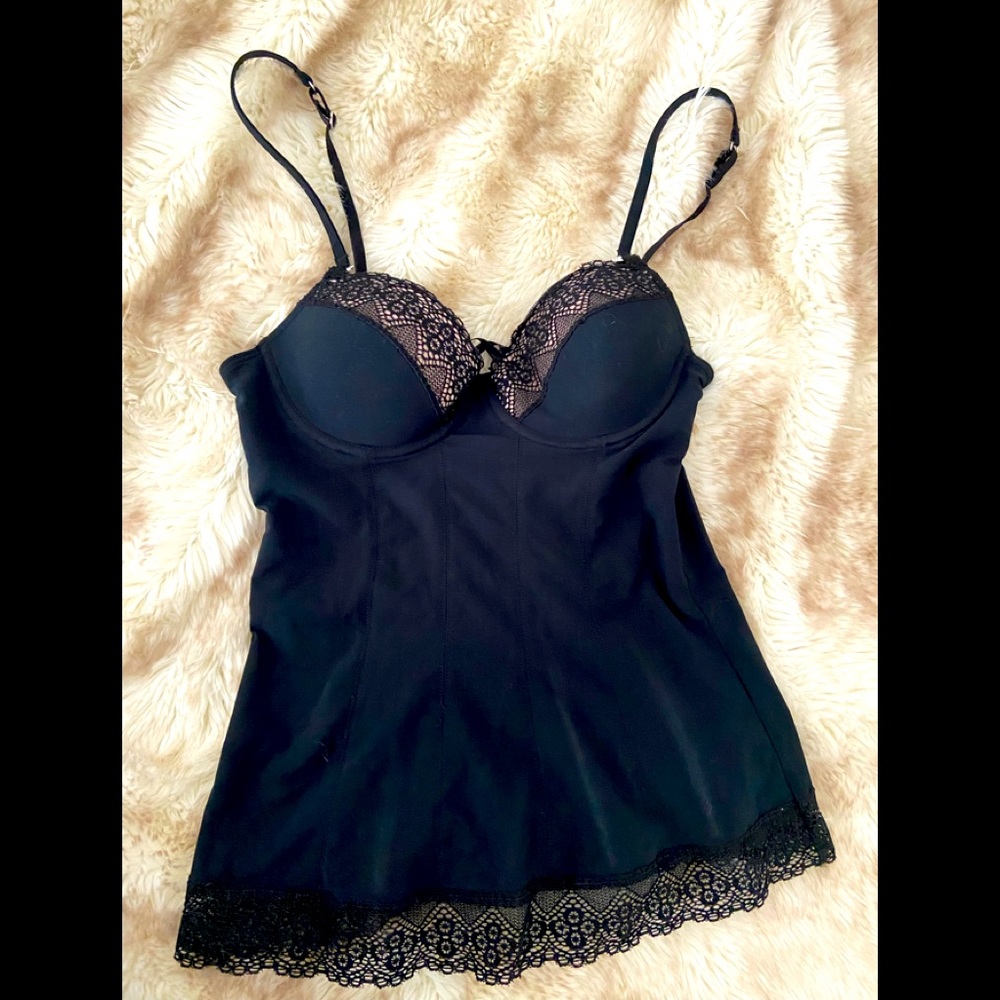 Victoria’s Secret Black Corset Top